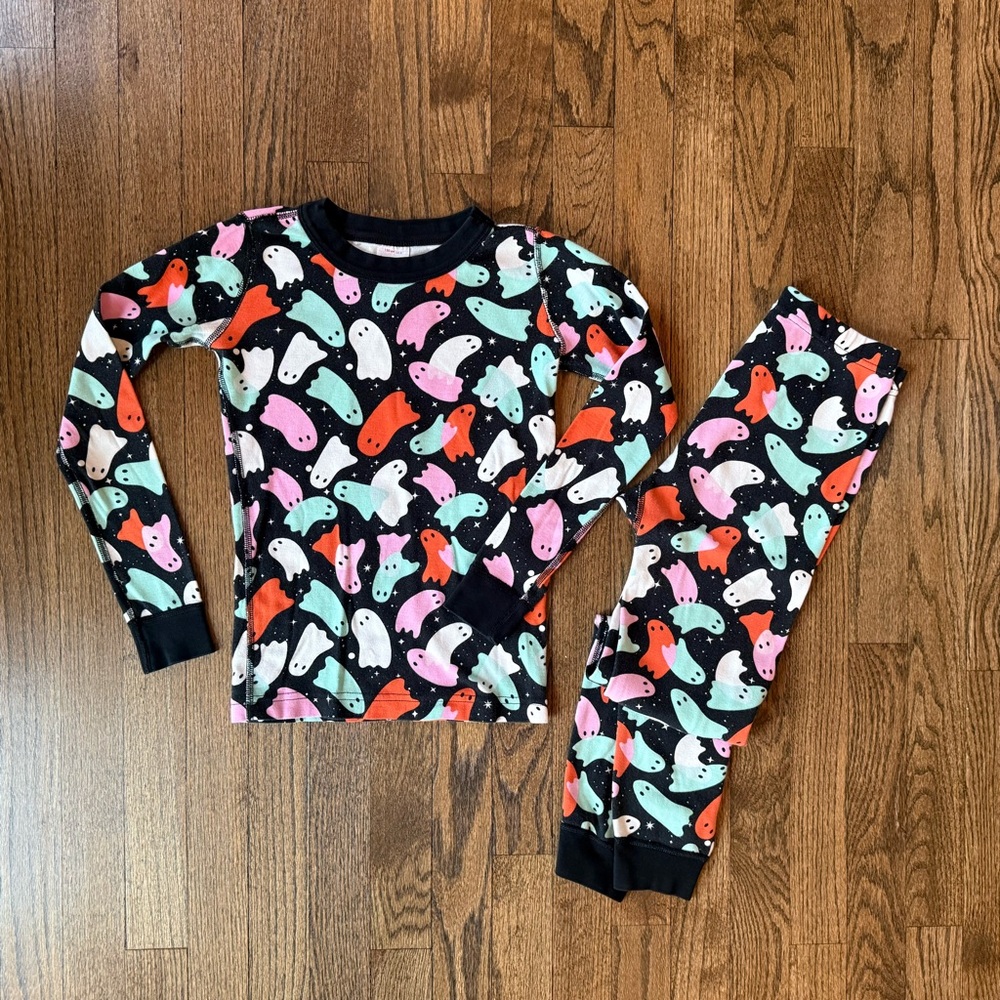 Hanna Andersson Ghost Print Kids Pajamas